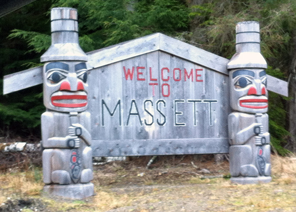 Welcome to Masset sign